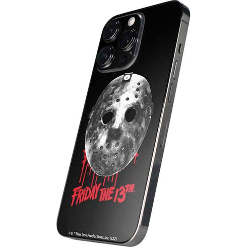 Warner Bros Friday the 13th Jason Voorhees Dripping Mask iPhone 14 Pro Skin